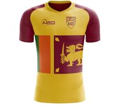Airo Sportswear 2025-2026 Sri Lanka Home Concept Camiseta de fútbol - Mujer Amarillo XXL - UK Size 18