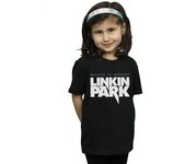 Absolute Cult Linkin Park Girls Minutes To Midnight Logo Camiseta Negro 5-6 Years