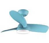 Cecotec EnergySilence Aero 3050 Sky Ventilador de Techo con Luz y Mando a Distancia 36W Azul
