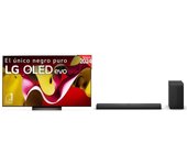 LG OLED evo OLED77C4LA 77" OLED UltraHD 4K WebOS + S40TR Barra de Sonido Inteligente 4.1 Canales