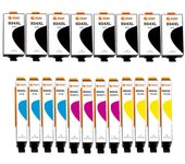 Pccom Essential HP 934XL/935XL Cartucho Tinta Compatible Negro/Cian/Magenta/Amarillo Pack 20