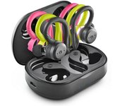 NGS Artica Jogger Auriculares Deportivos Bluetooth con Estuche de Carga Negros