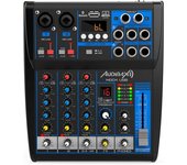 Audibax MG04 USB Mesa de Mezclas con 4 Canales Bluetooth/MP3/USB Rec y Efectos