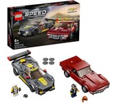 Lego Speed Champions: Deportivo Chevrolet Corvette C8.R y Chevrolet Corvette de 1968