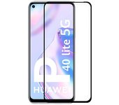Cool Protector Pantalla Cristal Templado Full 3D Negro para Huawei P40 Lite 5G
