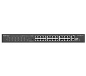 Switch Ruijie RG-ES126S-LP V2 26 Puertos Fast Ethernet PoE No Gestionable Rack