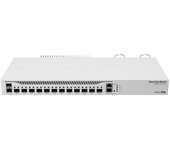 Router Mikrotik CCR2004-1G-12S+2XS Ethernet WAN 10Gbps 12S+2XS RouterOS Blanco