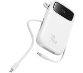 Power bank Baseus QPow2 20000mAh Polímero Litio 30W Power Delivery QC3.0 Blanco