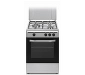Vitrokitchen CB5530IN Cocina a Gas Natural 3 Fuegos Acero Inoxidable