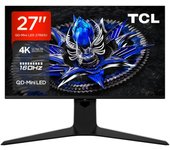 Monitor TCL 27R83U 27" 4K UHD 160Hz Mini-LED QLED HDR1400 FreeSync G-Sync USB-C