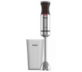 Batidora de inmersión Solac Pro 1201, 1200W, 0.7L, 20 velocidades, Acero inoxidable