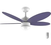 Cecotec EnergySilence Aero 4260 Purple Ventilador de Techo con Luz 40W Violeta
