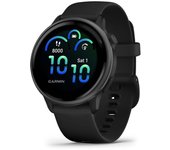 Garmin Vívoactive 6 Reloj Smartwatch Deportivo AMOLED Pizarra con Correa Negra