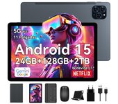 Tabwee T90 Tablet 10.1" FHD+ 8GB/128GB 8000mAh Android 15 Gris + Pack de Accesorios