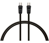 PcCom Essential Coaxial Cable 3C-2V 9.5 mm Macho / 9.5 mm Hembra 3 m Negro