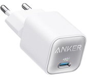 Anker Nano 3 Cargador de Pared USB-C 30W Blanco