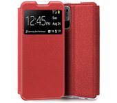 Cool Flip Cover Funda Roja para Xiaomi Redmi 10 5G