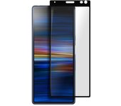 Avizar Protector Cristal Templado Negro para Sony Xperia 10