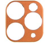 Protector de Cámara Metálico para iPhone 11 Pro Max Naranja