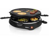 Tristar RA-2998 Plancha Raclette 6 Personas 800W Negra