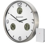 Bresser MyTime io NX Estación Meteorológica de Pared Blanco
