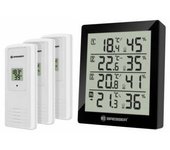 Bresser Temeo Higro Quadro Estación Meteorológica + 3 Sensores