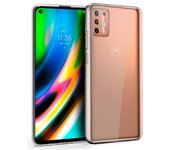 Cool Funda Silicona Transparente para Motorola Moto G9 Plus
