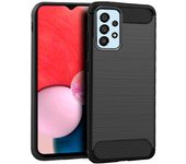 Cool Funda Carbón Negro para Samsung Galaxy A13 4G A135