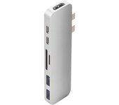 Hyper HyperDrive Duo Dockstation USB-C para MacBook Pro Plateado