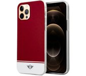 Cool Funda Licencia Mini Cooper Rojo para iPhone 12 Pro Max