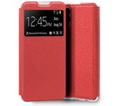 Cool Funda Flip Cover Liso Rojo para Realme 8i / Narzo 50