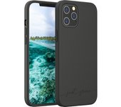 Just Green Funda Biodegradable Negra para iPhone 12 Pro Max