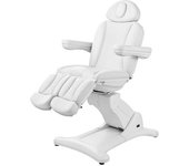 Sillón eléctrico de podología Tarse: Tres motores que controlan la altura, inclinación del respaldo y del asiento