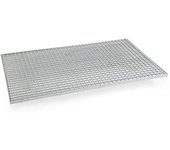 eurokraft pro Piso de rejilla galvanizado al horno, para armario para bombonas de gas, carga máx. 200 kg