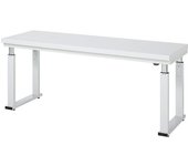 RAU Mesa de trabajo, altura regulable eléctricamente, altura 740 - 1140 mm, tablero de laminado duro, A x P 2000 x 700 mm