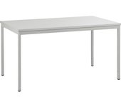 eurokraft basic Escritorio para encargados, gris luminoso, modelo básico, A x P 1400 x 800 mm