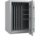 kaiserkraft Caja de caudales para llaves con paredes intermedias extraíbles, VDMA B y euronorma S2, 1200 ganchos, 3 baldas, H x A x P 1006 x 836 x 700
