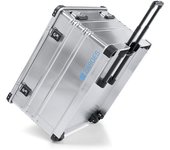 ZARGES Caja rodante de aluminio, capacidad 195 l, dimensiones exteriores L x A x H 800 x 685 x 485 mm