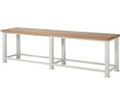 RAU Banco de trabajo para cargas pesadas, grosor del tablero 50 mm, A x P 3000 x 700 mm