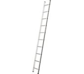 HYMER Escalera de mano con peldaños, anchura 350 mm, 10 peldaños