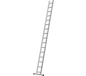 HYMER Escalera de mano con peldaños, anchura 350 mm, 16 peldaños incl. traviesa