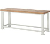 RAU Banco de trabajo para cargas pesadas, grosor del tablero 50 mm, A x P 2000 x 700 mm