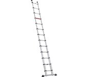 Altrex Escalera de mano telescópica, Smart Up Active, 13 peldaños, longitud 4,0 m