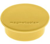 magnetoplan Imán DISCOFIX COLOR, Ø 40 mm, UE 40 unid., amarillo