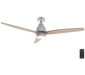 Cecotec EnergySilence Aero 5300 White&Wood Design Ventilador de Techo con Luz 30W Madera