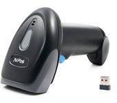 Lector de códigos de barras AVPos WI93 inalámbrico/alámbrico CMOS 1D 2D 60m 15h batería