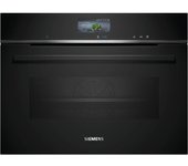 Horno eléctrico Siemens iQ700 CS736G1B1 47L Negro integrable con Home Connect