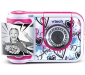 Cámara digital infantil VTECH Kidizoom Print Cam rosa 5MP impresión instantánea térmica