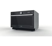 Microondas Whirlpool MWSC 933 SB 33L 900W Grill, Aire caliente, 6th SENSE, Dual Crisp, Vapor