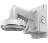 Soporte de pared Hikvision DS-1272ZJ-110B aluminio blanco impermeable para cámaras domo